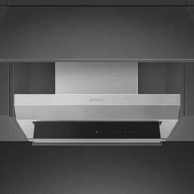Smeg S Cappa aspirante integrata KSGT64XV finitura acciaio inox da 56 cm