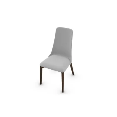 PRONTA CONSEGNA - Calligaris OUTLET Sedia Etoile CS1423 con struttura in frassino P12 smoke e seduta in tessuto A03 Denver corda