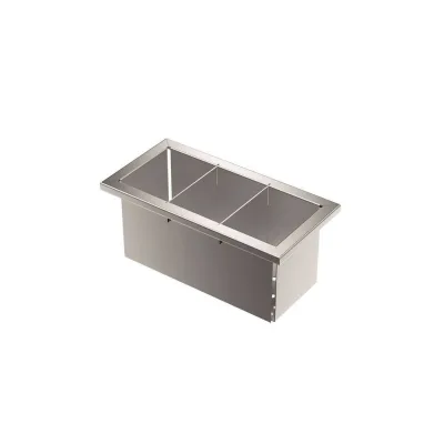Foster Vaschetta forata 8151 003 finitura acciaio inox da 28x14 cm