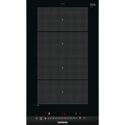 Siemens Piano cottura domino a induzione EX375FXB1E in vetroceramica nero da 30 cm - PROMOZIONE ATTIVA FINO AL 19/10