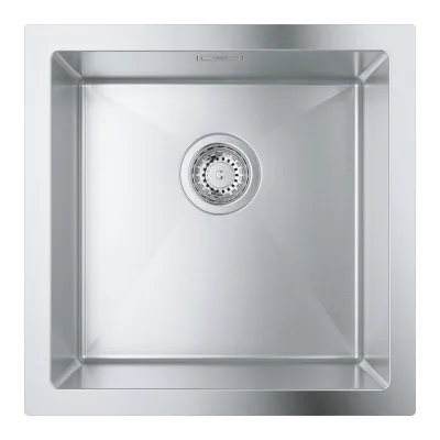 Grohe Lavello una vasca 31578SD1 finitura acciaio inox da 46,4x46,4 cm
