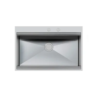 Foster Lavello una vasca 1025 050 finitura acciaio inox da 84.6x56 cm - IN PROMOZIONE FINO AL 30/06