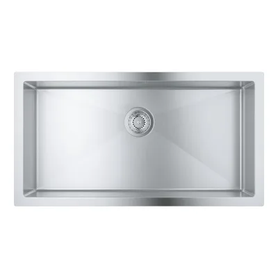 Grohe Lavello una vasca 31580SD1 finitura acciaio inox da 87x47 cm