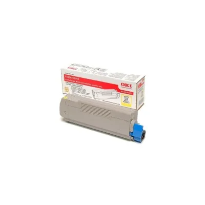 TONER ORIGINALE OKI C5800 C5900 C5550MFP 43324421 GIALLO 6K