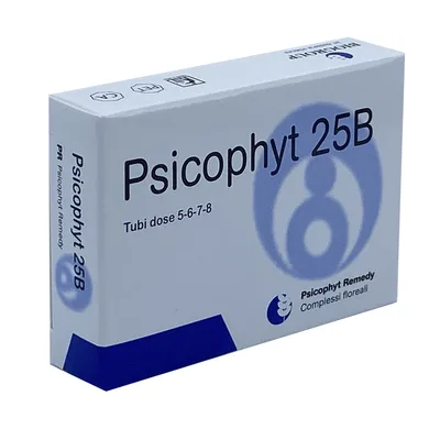 Psicophyt Remedy 25 B Integratore 4 Tubi di Globuli
