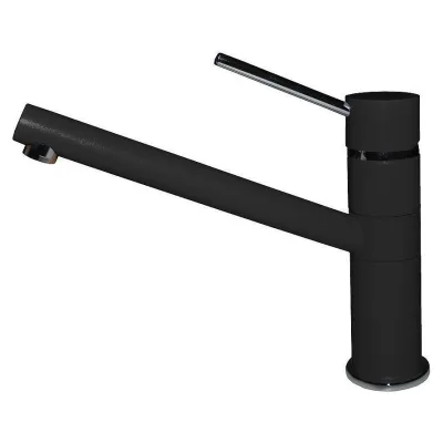 Elleci Miscelatore monocomando con canna girevole SAVA MKKSAV86 finitura K86 nero