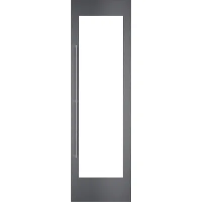 Gaggenau Cornice porta in acciaio inox spazzolato scuro RVA421622R con maniglia