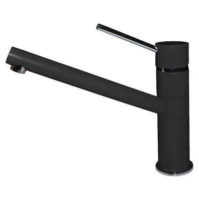 Elleci Miscelatore monocomando con canna girevole SAVA MGKSAV40 finitura G40 nero