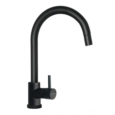 Schock Miscelatore abbattibile monocomando con doccetta AQUAPLAN SXPLANBK finitura nero opaco