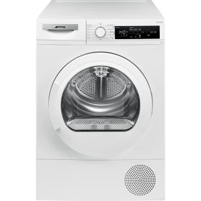 Smeg Asciugatrice a libera installazione DT1T08E finitura bianco da 60 cm