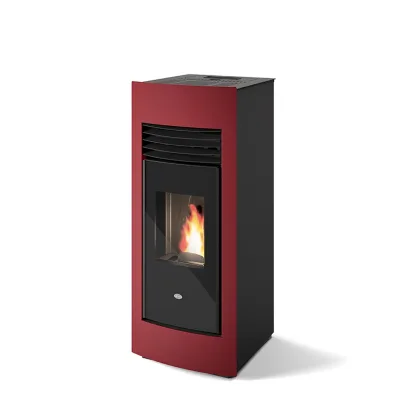 Eva Calòr Stufa a pellet LETIZIA 9016013300 finitura rosso
