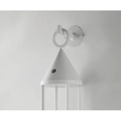 Kit staffa applique per lume LED 9,9x8cm