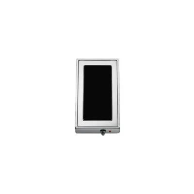 Alpes Piano cottura ribaltabile elettrico R 30/BPE in acciaio inox da 29.5 cm