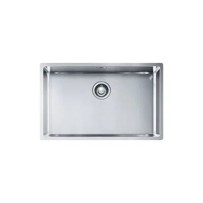 PRONTA CONSEGNA - Franke: Lavello una vasca Franke Box BXX 210-68/110-68 127.0369.284 finitura inox satinato da 72,5x45 cm