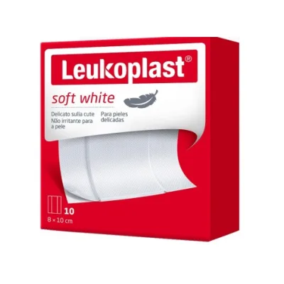 LEUKOPLAST SOFT WHITE 100X8CM