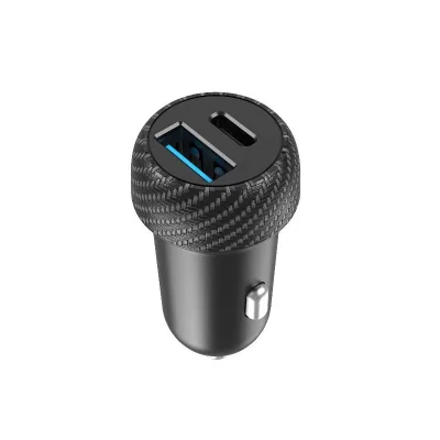 CELLY USB-C/USB-A CAR CHARGER 45W BLACK CC1USBC1USBA45W