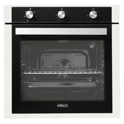 Elleci Forno elettrico multifunzione PLANO FGSP60268NS finitura G68 bianco da 60 cm
