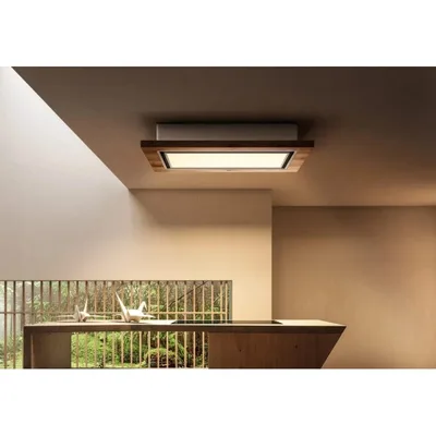 Elica Cappa aspirante a soffitto LULLABY WOOD/A/120 PRF0167046A in legno da 120 cm - PROMO ATTIVA FINO AL 26/10