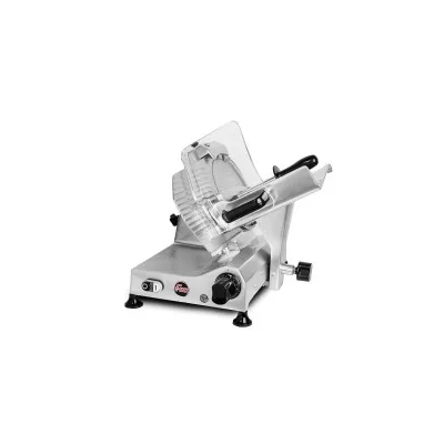 AFFETTATRICE A GRAVITÀ FAC F300E CE PROFESSIONALE (AFFILATOIO FISSO) + POMOLI METALLIZZATI