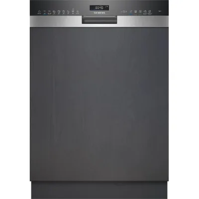 Siemens Lavastoviglie con frontalino a vista a incasso parziale SN55ES12CE finitura acciaio spazzolato da 60 cm