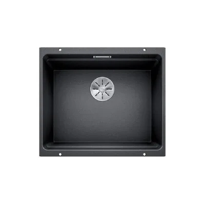 PRONTA CONSEGNA - Blanco | Lavello una vasca ETAGON 500-U 1522227 finitura antracite da 53x46 cm - Sottotop