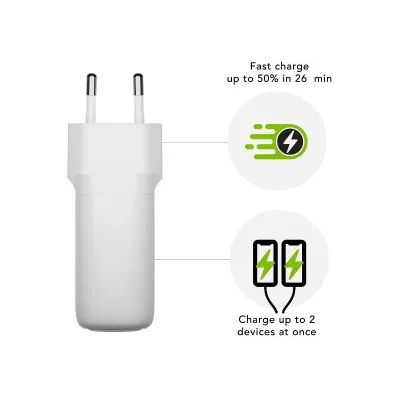 DBramante 1928 WALL CHARGER - 2X USB-C 45W CH45EUWH7113