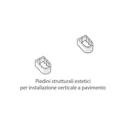 Coppia Piedini Di Appoggio Per Ventilconvettori Aermec FCZ AS