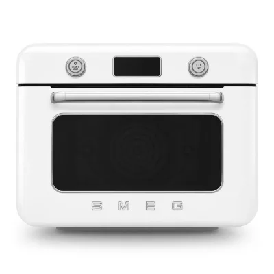 Smeg Forno combinato a vapore da appoggio COF01WHEU finitura bianco da 50 cm - IN PROMOZIONE FINO AL 30/06