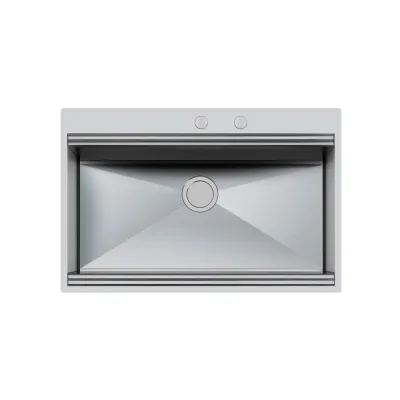 Foster Lavello una vasca 1024 050 finitura acciaio inox da 84.6x56 cm - IN PROMOZIONE FINO AL 30/06