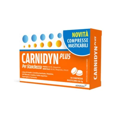CARNIDYN PLUS 18 COMPRESSE MASTICABILI