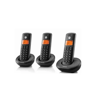 MOTOROLA CORDLESS CORDLESS E203 TRIO NERO 107E203
