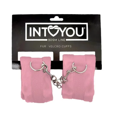 Manette BDSM morbide regolabili peluche nylon Velcro con moschettoni fetish