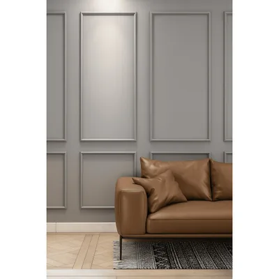 kit Boiserie LEDMall Home  Pronto da Montare con Bordi Pretagliati mod. BASILEA