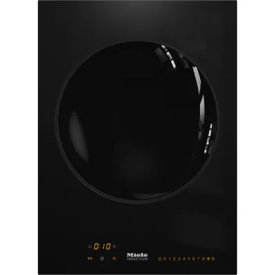 Miele Piano cottura domino a induzione per Wok CS 7641 FL in vetroceramica nero da 40 cm