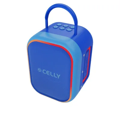CELLY 10W 2MICROPHONE WLS SPEAKER KIDS BL PARTYKIDS2BL