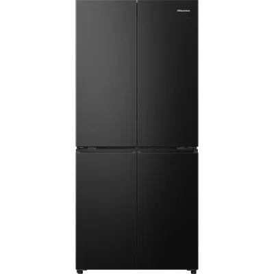 Hisense: Frigorifero 4 porte a libera installazione RQ5P470SAFE finitura nero da 79 cm