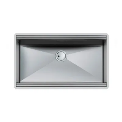 Foster Lavello una vasca 1014 850 finitura acciaio inox da 83.8x50 cm - IN PROMOZIONE FINO AL 30/06
