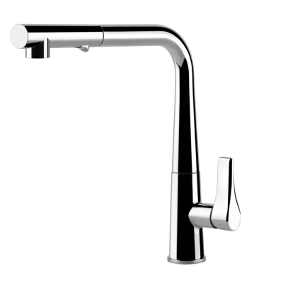 Gessi Miscelatore monocomando con doccetta estraibile Proton Collection 17177 031 finitura cromato - IN PROMOZIONE FINO AL 6/07