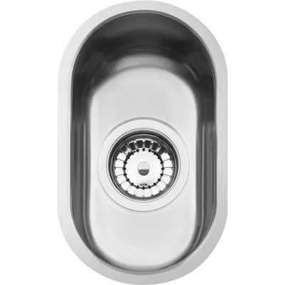 Smeg Lavello una vasca UM16 finitura acciaio inox da 32x18.5 cm