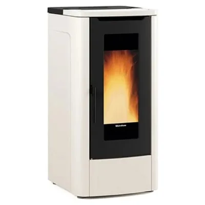 Extraflame Stufa a pellet ventilata TEOREMA AD 1295701 finitura avorio