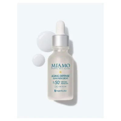 MIAMO LONGEVITY PLUS AGING DEFENSE SUNSCREEN SPF50