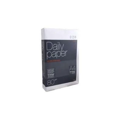 RISMA CARTA A4 80GR 210X297 MM (500F) BIANCO DAILY PAPER B0C7KZ63C7