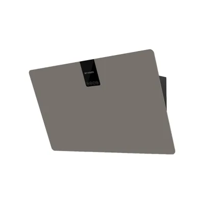 Faber Cappa a parete SOFT EDGE A80 330.0597.527 finitura FENIX NTM grigio Londra da 80 cm