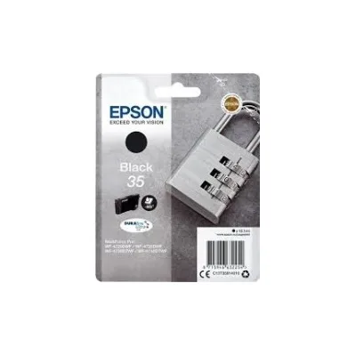 Cartuccia ORIGINALE EPSON 35 C13T35814010 T3481 900 COPIE NERO Workforce Pro WF-4700