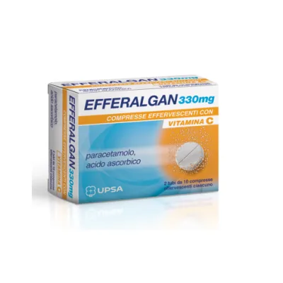 EFFERALGAN*20CPR EFF 330+200MG