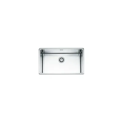 Alpes Vasca semifilo VFR 475 in acciaio inox da 75.5x45 cm