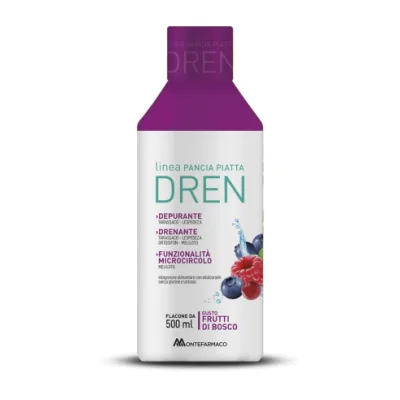 PANCIA PIATTA DREN FRUTTI DI BOSCO 500ML