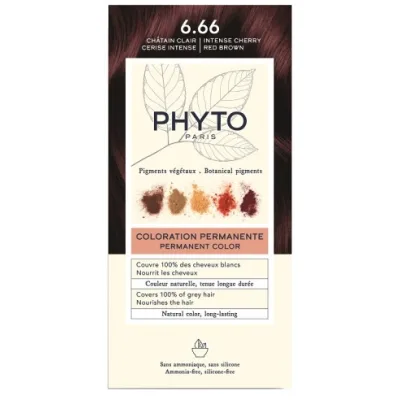 PHYTO COLOR KIT 6,66 CASTANO INTENSO ROSSO CILIEGIA
