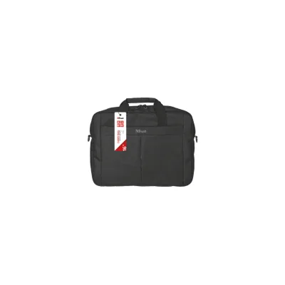 Cartella TRUST PRIMO per Laptop fino a 16" Tasca Esterna 2 Scomparti Interni Tracolla