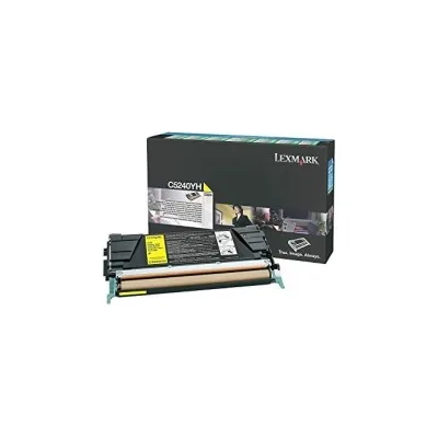 Toner ORIGINALE LEXMARK C524 C5240YH GIALLO 5K